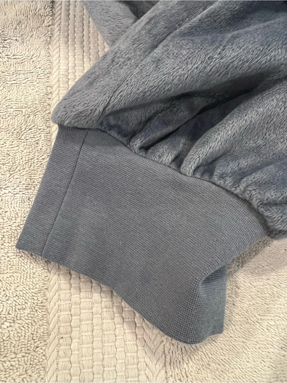 Plush Shark Onesie - Light Gray & White - Picture 11 of 15
